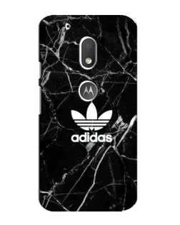 Чохол для Motorola MOTO G4 Play з картинкою «Білий мармур Adidas»