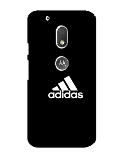 Чохол для Motorola MOTO G4 Play з картинкою «Чорна класика Adidas»