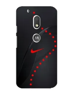 Чохол для Motorola MOTO G4 Play з картинкою «Абстрактний дизайн Nike»