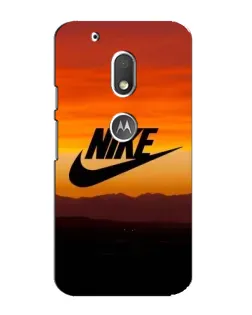 Чохол для Motorola MOTO G4 Play з картинкою «Nike — вечірній горизонт»