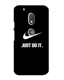 Чохол для Motorola MOTO G4 Play з картинкою «Класичний принт Nike»