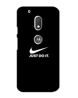 Чохол для Motorola MOTO G4 Play з картинкою «Мінімалізм від Nike»