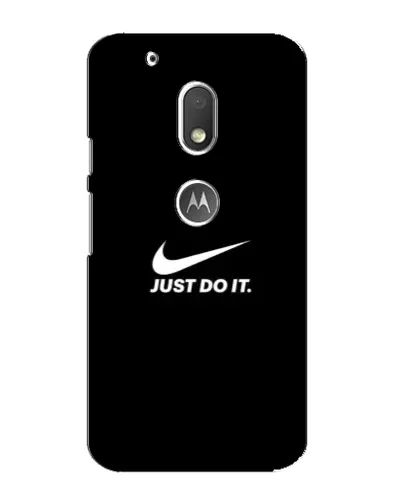 Чохол для Motorola MOTO G4 Play з картинкою «Мінімалізм від Nike»