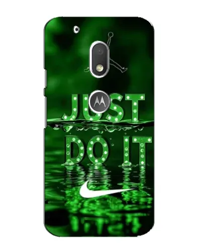 Чохол для Motorola MOTO G4 Play з картинкою «Зелений неоновий Nike»