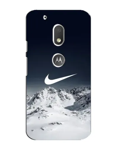Чохол для Motorola MOTO G4 Play з картинкою «Nike — зимові гори»