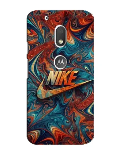 Чохол для Motorola MOTO G4 Play з картинкою «Nike в абстракції»