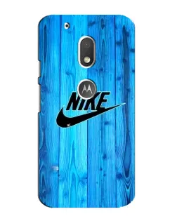 Чохол для Motorola MOTO G4 Play з картинкою «Блакитне дерево Nike»