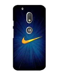 Чохол для Motorola MOTO G4 Play з картинкою «Синій пульс Nike» Чохол для Motorola MOTO G4 Play з картинкою «Синій пульс Nike»