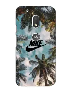 Чохол для Motorola MOTO G4 Play з картинкою «Тропічний принт Nike»