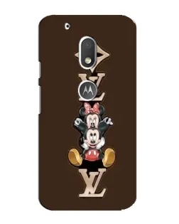 Чохол для Motorola MOTO G4 Play з картинкою «LV та Міккі Маус»