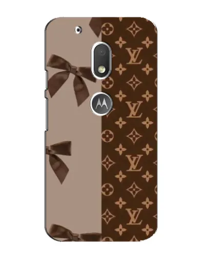 Чохол для Motorola MOTO G4 Play з картинкою «Louis Vuitton — банти»