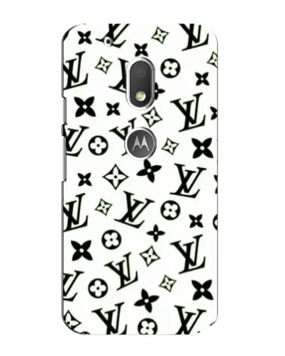 Чохол для Motorola MOTO G4 Play з картинкою «Монохромний хаос LV»