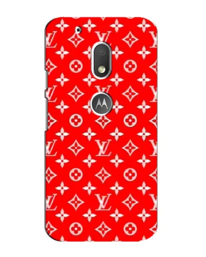 Чохол для Motorola MOTO G4 Play з картинкою «Яскравий паттерн LV»