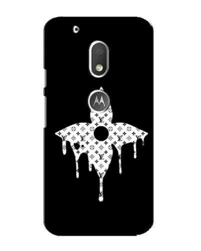 Чохол для Motorola MOTO G4 Play з картинкою «Квіткова монограма»