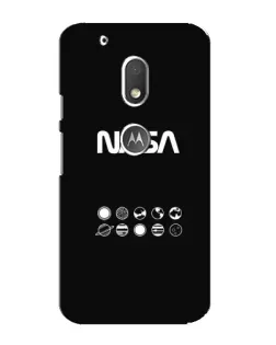 Чохол для Motorola MOTO G4 Play з картинкою «NASA — технічний принт»