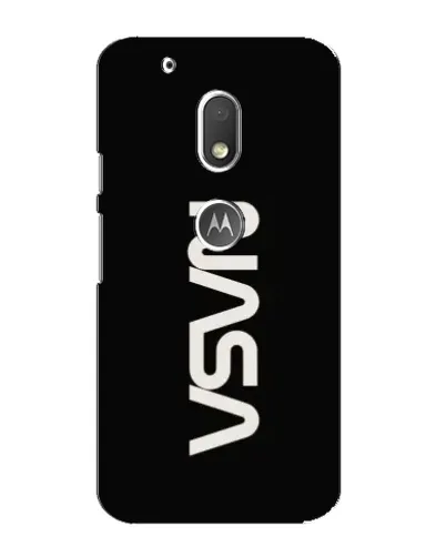 Чохол для Motorola MOTO G4 Play з картинкою «NASA — вертикальний логотип»