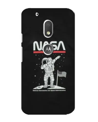 Чохол для Motorola MOTO G4 Play з картинкою «NASA — крокуємо по Місяцю»