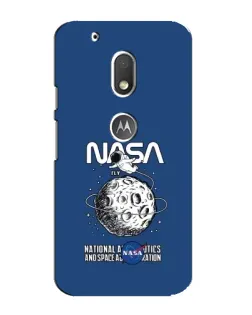 Чохол для Motorola MOTO G4 Play з картинкою «NASA — місячна місія»