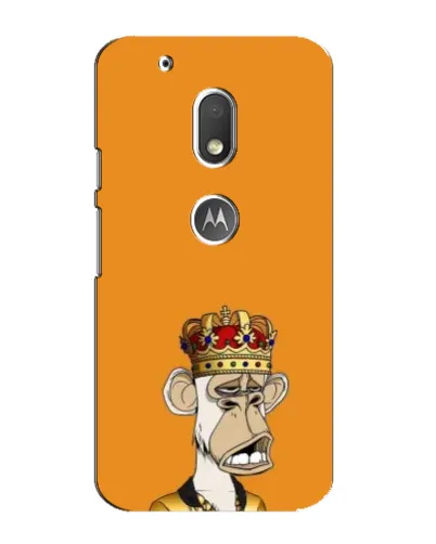 Чохол для Motorola MOTO G4 Play з картинкою «Золота мавпа Bored Ape» Чохол для Motorola MOTO G4 Play з картинкою «Золота мавпа Bored Ape»