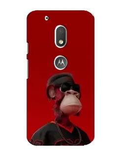 Чехол для Motorola MOTO G4 Play с картинкой «Bored Ape в красном» Чехол для Motorola MOTO G4 Play с картинкой «Bored Ape в красном»