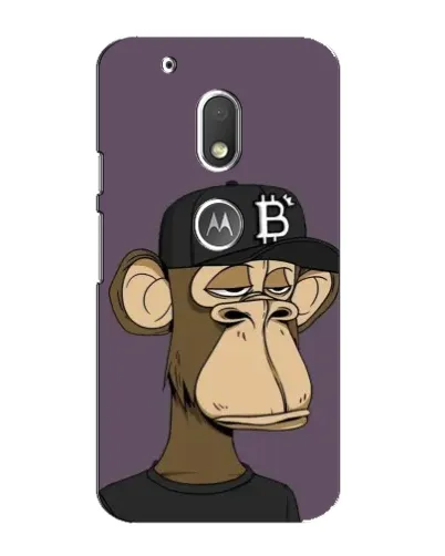 Чохол для Motorola MOTO G4 Play з картинкою «Bored Ape в кепці» Чохол для Motorola MOTO G4 Play з картинкою «Bored Ape в кепці»