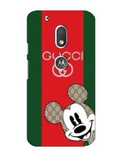 Чохол для Motorola MOTO G4 Play з картинкою «Gucci — смуги та Міккі»
