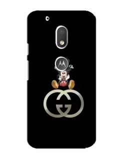 Чохол для Motorola MOTO G4 Play з картинкою «Мінні Маус на лого»
