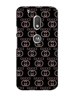 Чохол для Motorola MOTO G4 Play з картинкою «Класична монограма Gucci»