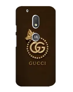 Чохол для Motorola MOTO G4 Play з картинкою «Gucci — золотий метелик»