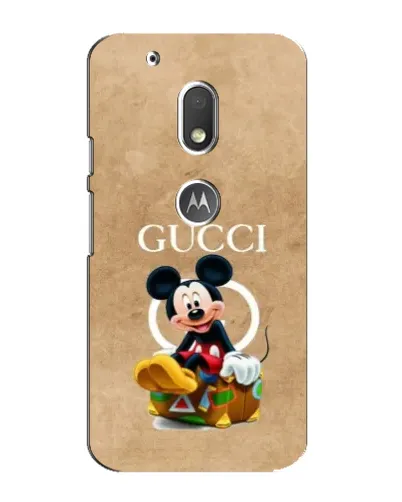 Чохол для Motorola MOTO G4 Play з картинкою «Міккі Маус Gucci — крафт» Чохол для Motorola MOTO G4 Play з картинкою «Міккі Маус Gucci — крафт»