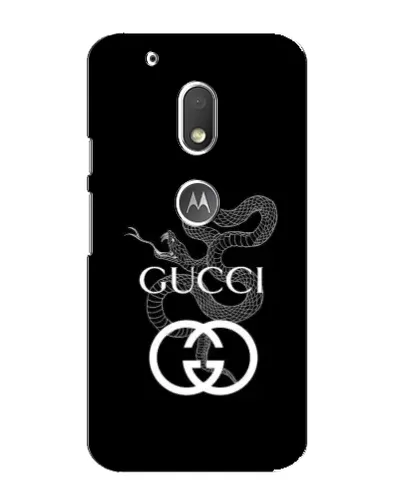 Чохол для Motorola MOTO G4 Play з картинкою «Gucci — срібна змія» Чохол для Motorola MOTO G4 Play з картинкою «Gucci — срібна змія»