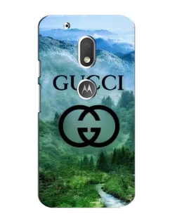 Чохол для Motorola MOTO G4 Play з картинкою «Gucci — гірський пейзаж»
