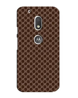 Чохол для Motorola MOTO G4 Play з картинкою «Gucci — шоколадна сітка»