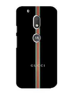 Чохол для Motorola MOTO G4 Play з картинкою «Gucci — строга лінія»
