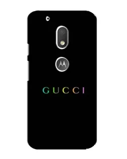 Чохол для Motorola MOTO G4 Play з картинкою «Gucci — неоновий мінімалізм»