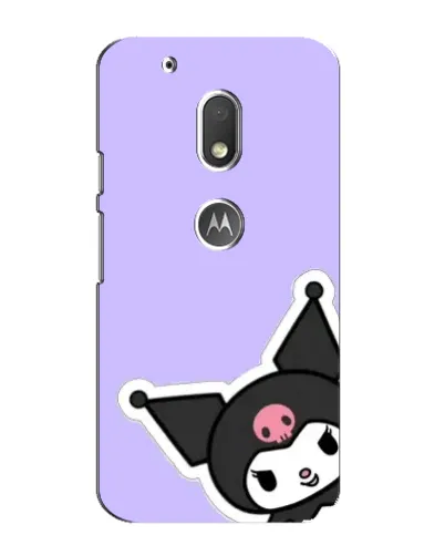 Чехол для Motorola MOTO G4 Play с картинкой «Забавная Kuromi»