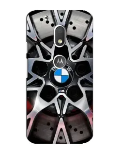 Чехол для Motorola MOTO G4 Play с картинкой «BMW — деталь диска» Чехол для Motorola MOTO G4 Play с картинкой «BMW — деталь диска»