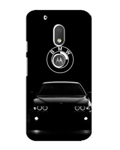 Чехол для Motorola MOTO G4 Play с картинкой «BMW — взгляд из темноты»