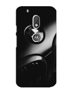 Чехол для Motorola MOTO G4 Play с картинкой «Эмблема BMW — макро»