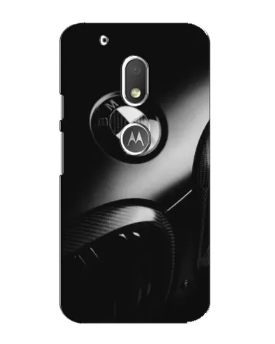 Чехол для Motorola MOTO G4 Play с картинкой «Эмблема BMW — макро»