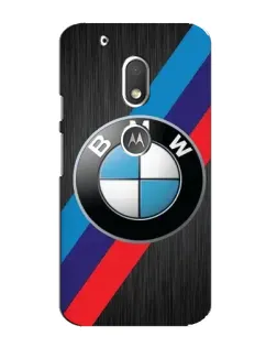 Чехол для Motorola MOTO G4 Play с картинкой «BMW M-stripes стиль»