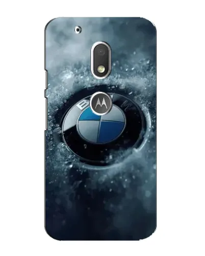 Чохол для Motorola MOTO G4 Play з картинкою «Логотип BMW — лід» Чохол для Motorola MOTO G4 Play з картинкою «Логотип BMW — лід»