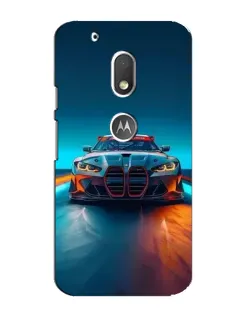 Чохол для Motorola MOTO G4 Play з картинкою «BMW — вогні неону» Чохол для Motorola MOTO G4 Play з картинкою «BMW — вогні неону»
