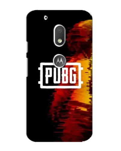 Чехол для Motorola MOTO G4 Play с картинкой «Яркий логотип PUBG» Чехол для Motorola MOTO G4 Play с картинкой «Яркий логотип PUBG»