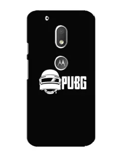 Чехол для Motorola MOTO G4 Play с картинкой «PUBG — классический лого»