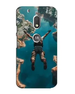 Чехол для Motorola MOTO G4 Play с картинкой «PUBG — свободное падение»