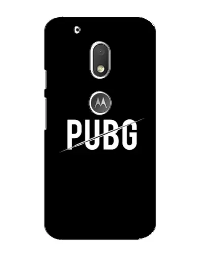 Чехол для Motorola MOTO G4 Play с картинкой «PUBG — белый логотип» Чехол для Motorola MOTO G4 Play с картинкой «PUBG — белый логотип»