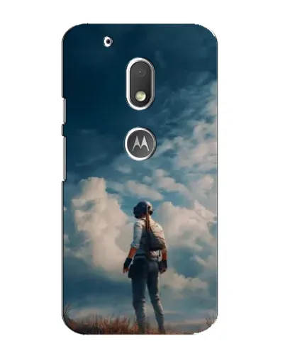 Чехол для Motorola MOTO G4 Play с картинкой «Герой PUBG на скале» Чехол для Motorola MOTO G4 Play с картинкой «Герой PUBG на скале»