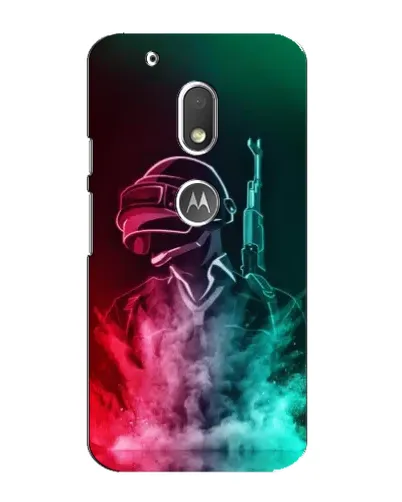 Чехол для Motorola MOTO G4 Play с картинкой «PUBG — огненный воин» Чехол для Motorola MOTO G4 Play с картинкой «PUBG — огненный воин»