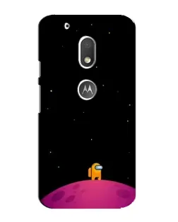 Чехол для Motorola MOTO G4 Play с картинкой «Одинокий герой на планете» Чехол для Motorola MOTO G4 Play с картинкой «Одинокий герой на планете»